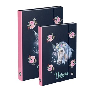 Füzetbox A4+A5 Unicorn 1