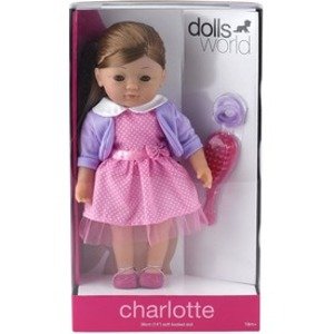 Charlotte /Elisabeth fésülhető puha baba - 36 cm