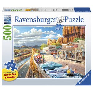 Ravensburger: Puzzle 500 db - Látkép