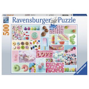 Ravensburger: Puzzle 500 db - Édes csábítás