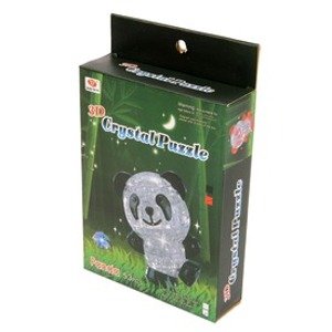 Panda 53 darabos világító kristály puzzle-többféle