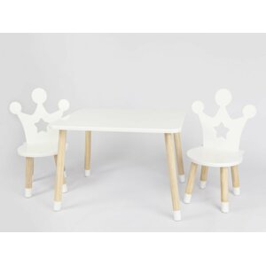 ELIS DESIGN Korona - gyerekasztal és szék počet stolu a židlí: Asztal + 2 szék